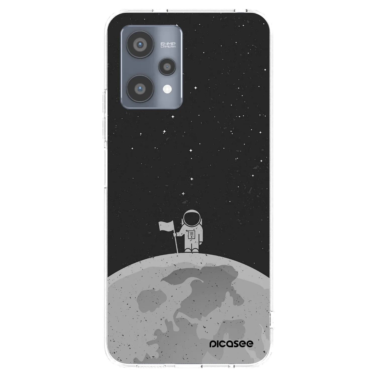 Picasee Realme 9 Pro 5G Hülle - Transparentes Silikon - Astronaut