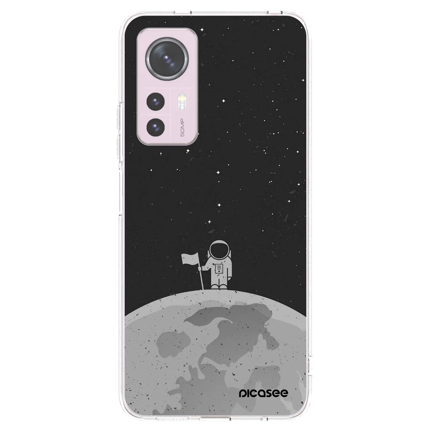 Picasee Xiaomi 12 Hülle - Transparentes Silikon - Astronaut