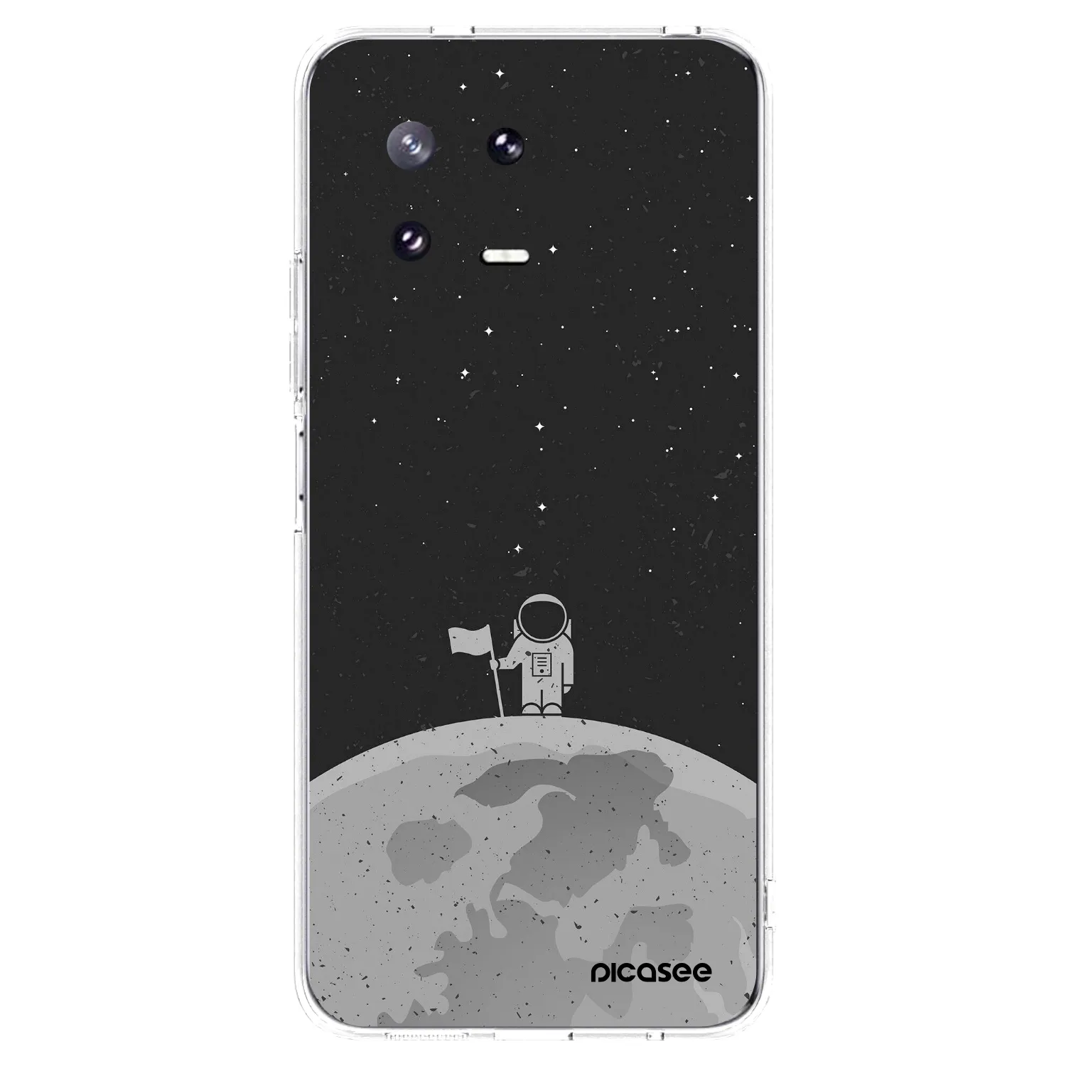 Picasee Xiaomi 13 Pro Hülle - Transparentes Silikon - Astronaut