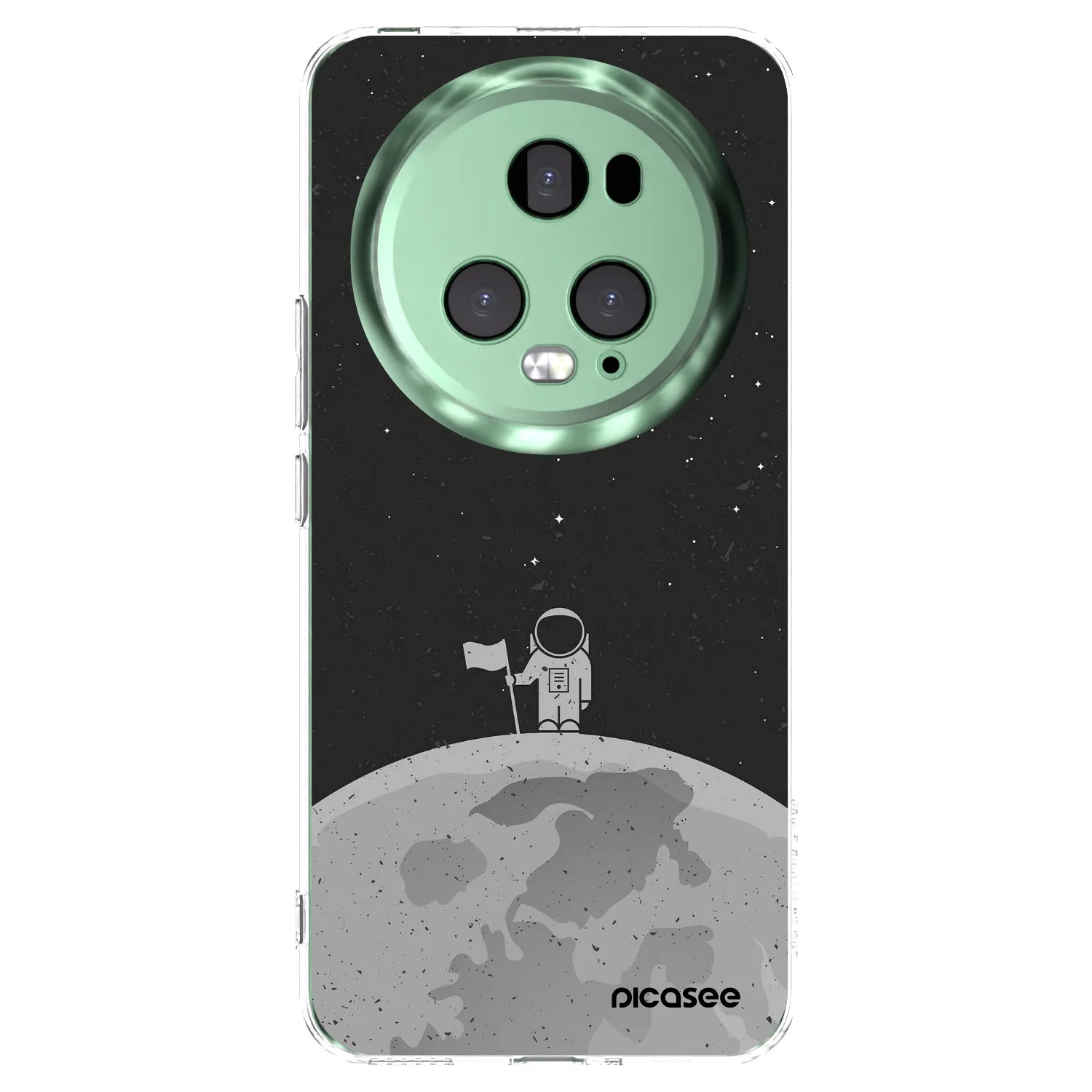 Picasee Honor Magic5 Pro Hülle - Transparentes Silikon - Astronaut
