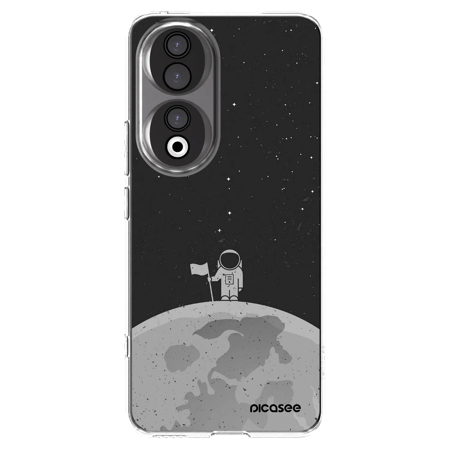 Picasee Honor 90 5G Hülle - Transparentes Silikon - Astronaut