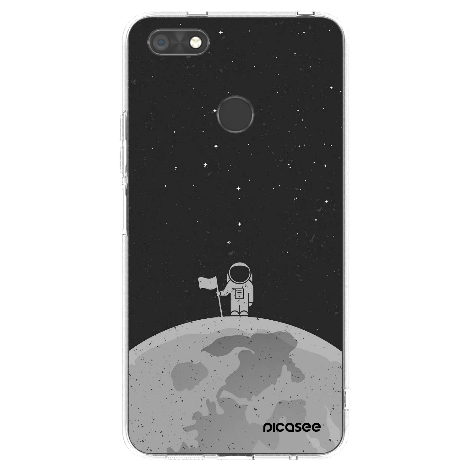 Picasee Huawei P9 Lite Mini Hülle - Transparentes Silikon - Astronaut