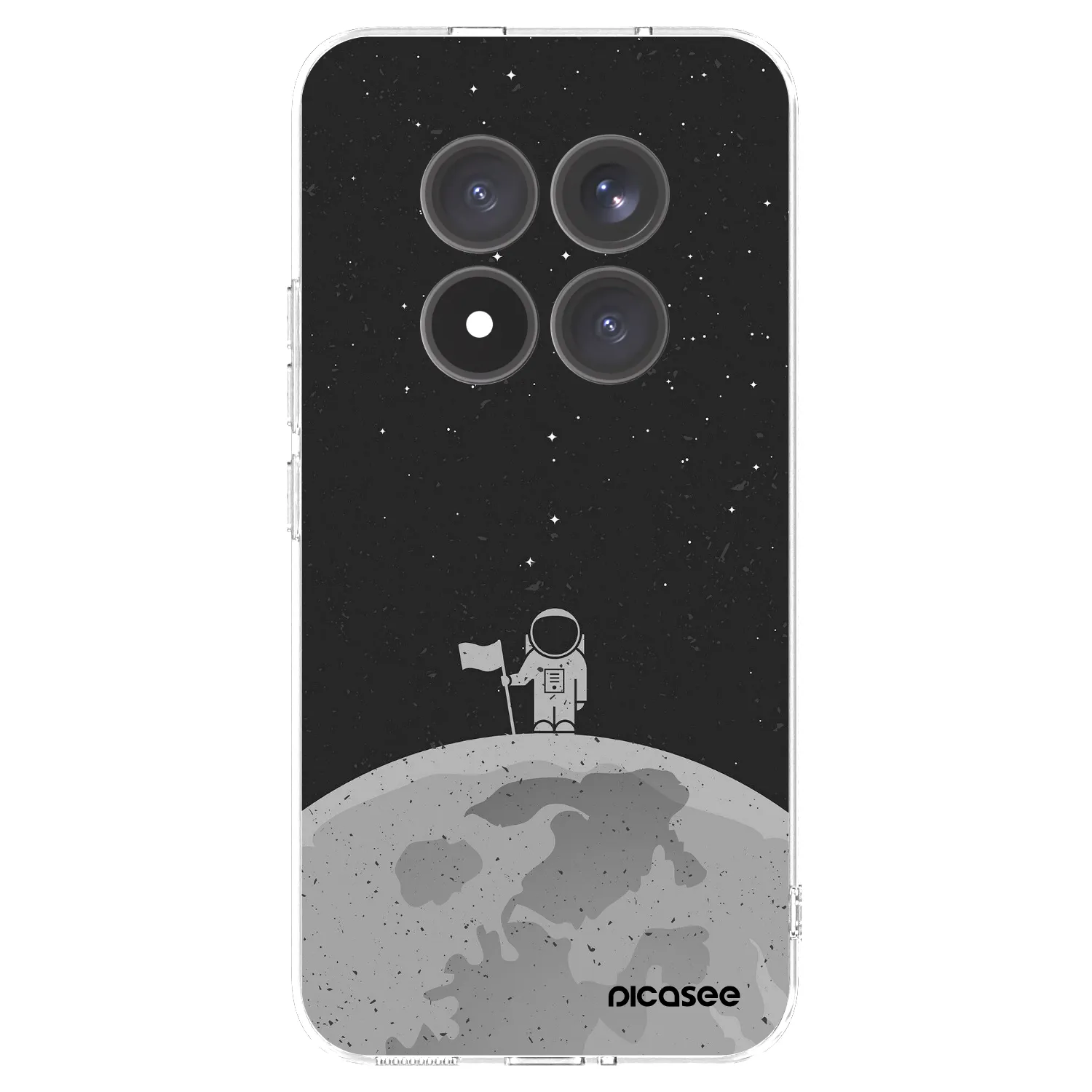 Picasee Xiaomi Redmi Note 15 Pro+ Hülle - Transparentes Silikon - Astronaut