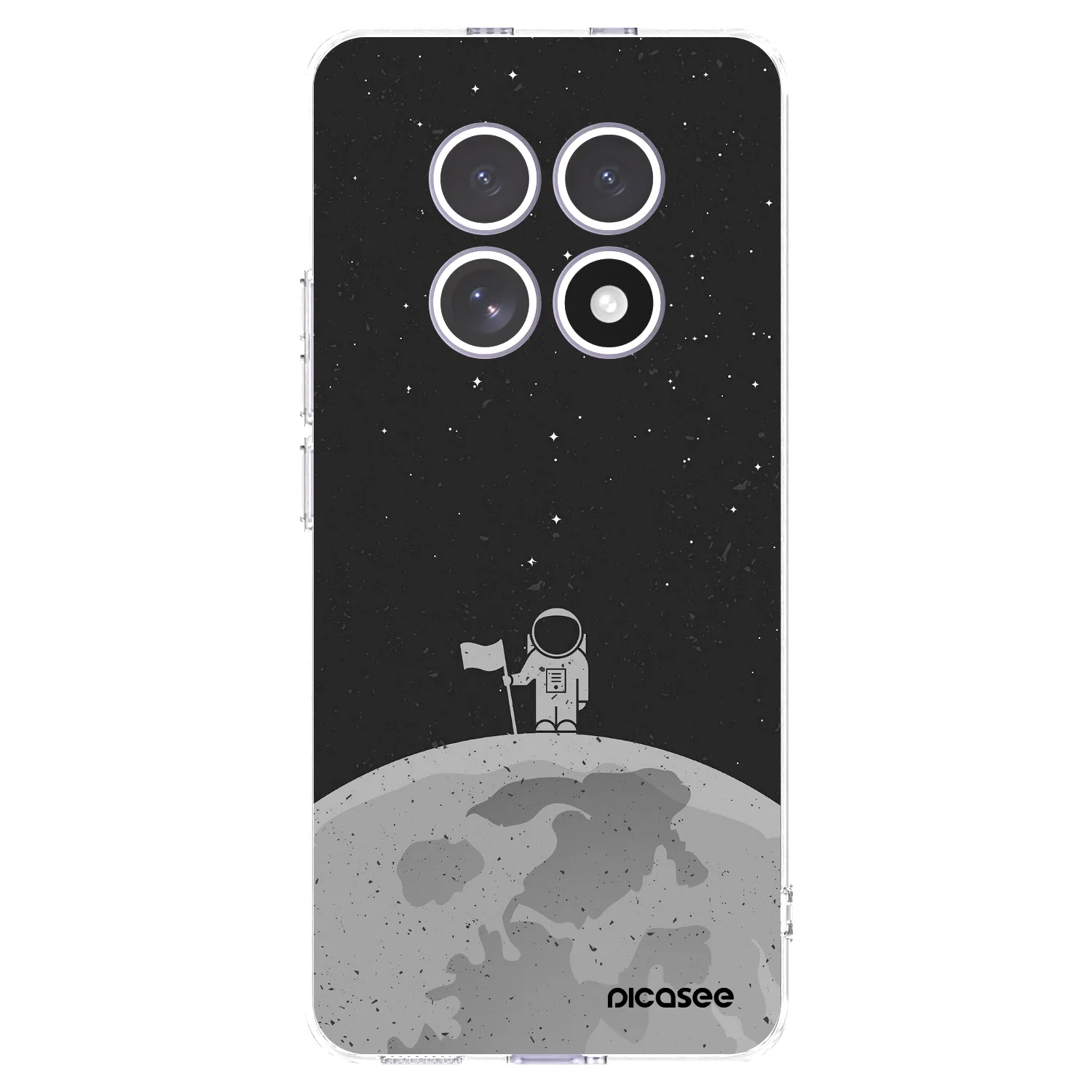 Picasee Xiaomi Redmi Note 15 Hülle - Transparentes Silikon - Astronaut