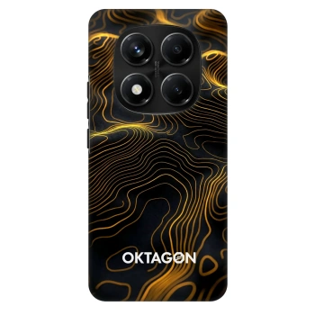 Hülle für Xiaomi Redmi Note 14 Pro+ 5G - OKTAGON - Fightflow Abstract