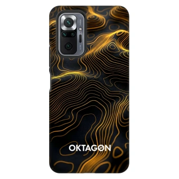 Hülle für Xiaomi Redmi Note 10 Pro - OKTAGON - Fightflow Abstract