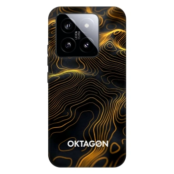 Hülle für Xiaomi 14 - OKTAGON - Fightflow Abstract