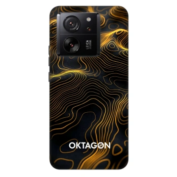 Hülle für Xiaomi 13T - OKTAGON - Fightflow Abstract