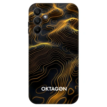 Hülle für Samsung Galaxy A15 A156B 5G - OKTAGON - Fightflow Abstract