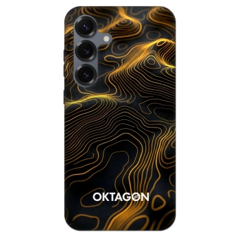 Hülle für Samsung Galaxy S25 5G - OKTAGON - Fightflow Abstract