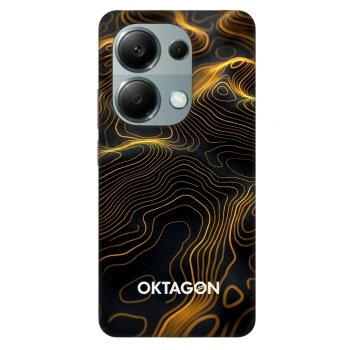 Hülle für Xiaomi Redmi Note 13 Pro 4G - OKTAGON - Fightflow Abstract