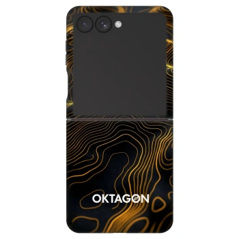 Hülle für Samsung Galaxy Z Flip7 5G - OKTAGON - Fightflow Abstract
