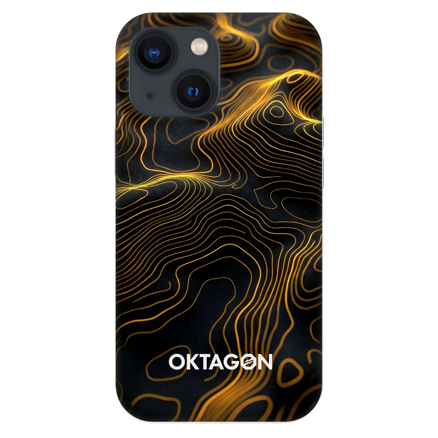 Picasee Fashion Case für Apple iPhone 13 mini - OKTAGON - Fightflow Abstract
