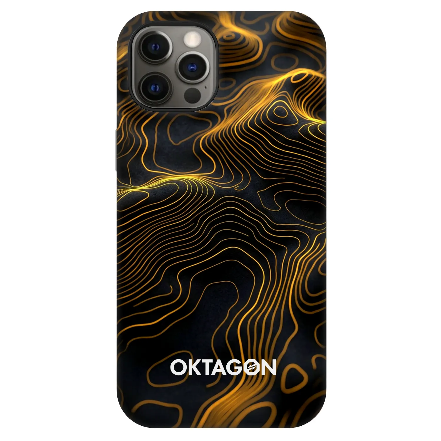Picasee Fashion Case MagSafe für Apple iPhone 12 - OKTAGON - Fightflow Abstract