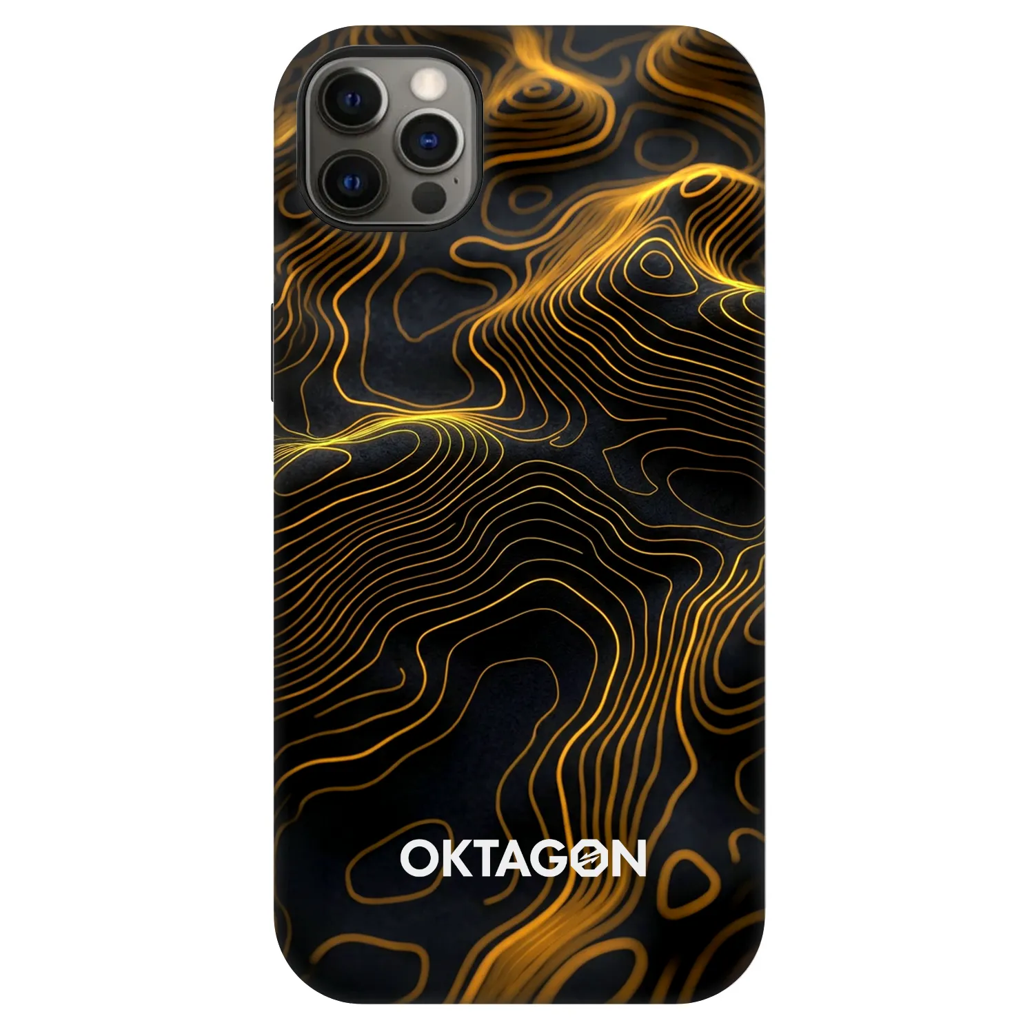 Picasee Fashion Case MagSafe für Apple iPhone 12 Pro Max - OKTAGON - Fightflow Abstract