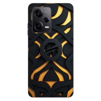 Hülle für Xiaomi Redmi Note 12 Pro 5G - OKTAGON - Impact Abstract