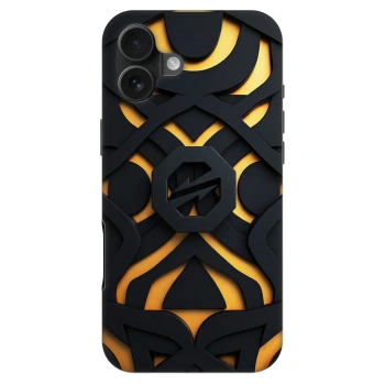 Hülle für Apple iPhone 16 Plus - OKTAGON - Impact Abstract