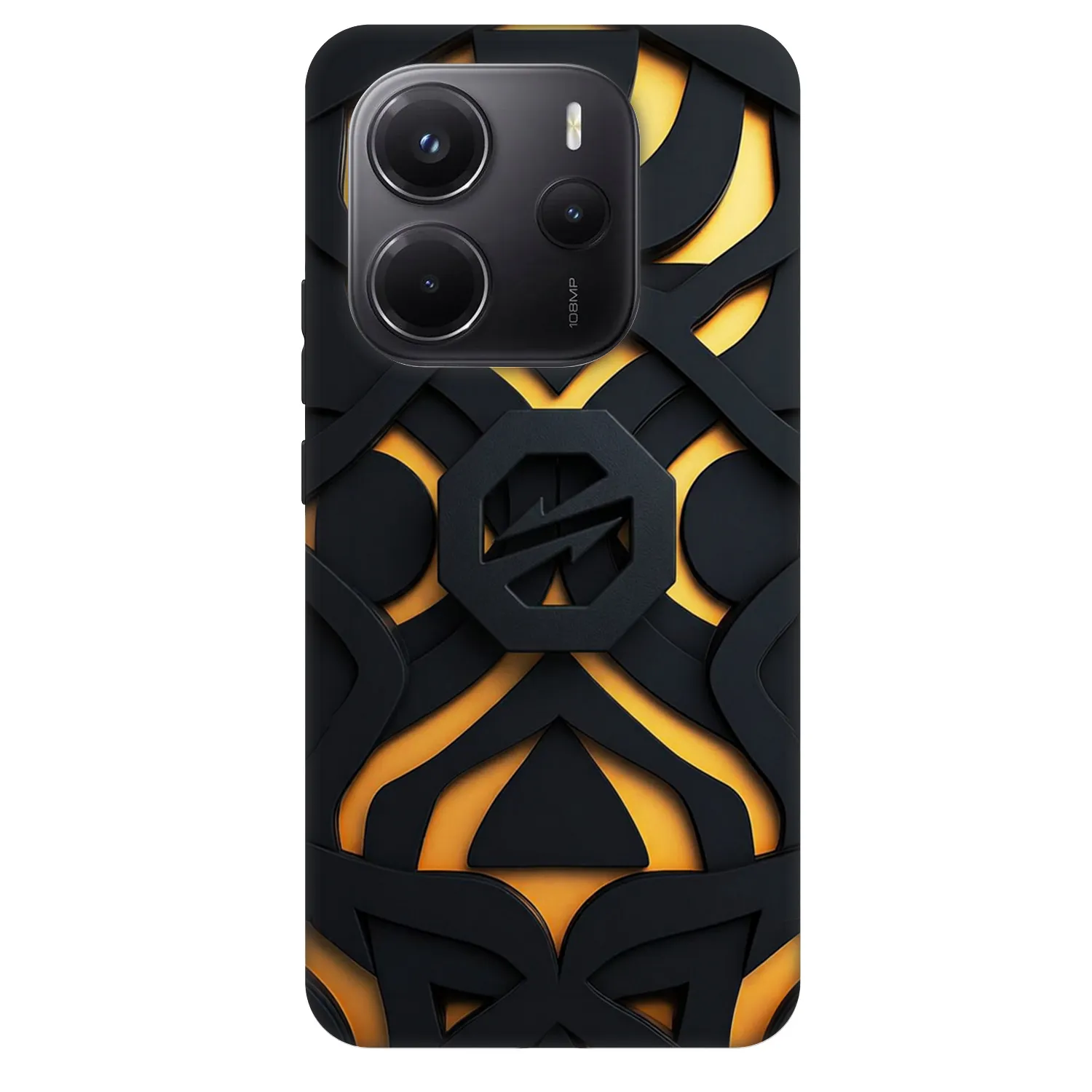 Picasee Fashion Case für Xiaomi Redmi Note 14 5G - OKTAGON - Impact Abstract