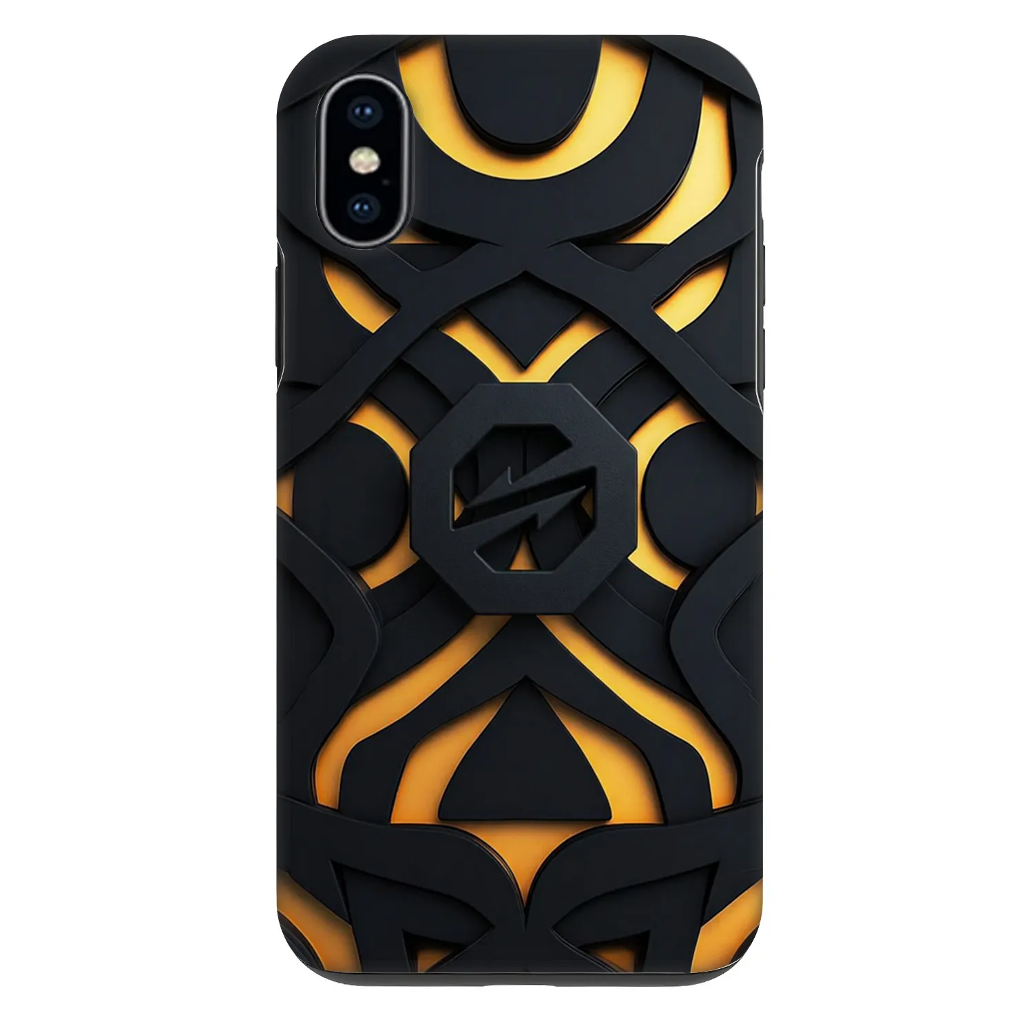 Picasee Fashion Case für Apple iPhone X/XS - OKTAGON - Impact Abstract