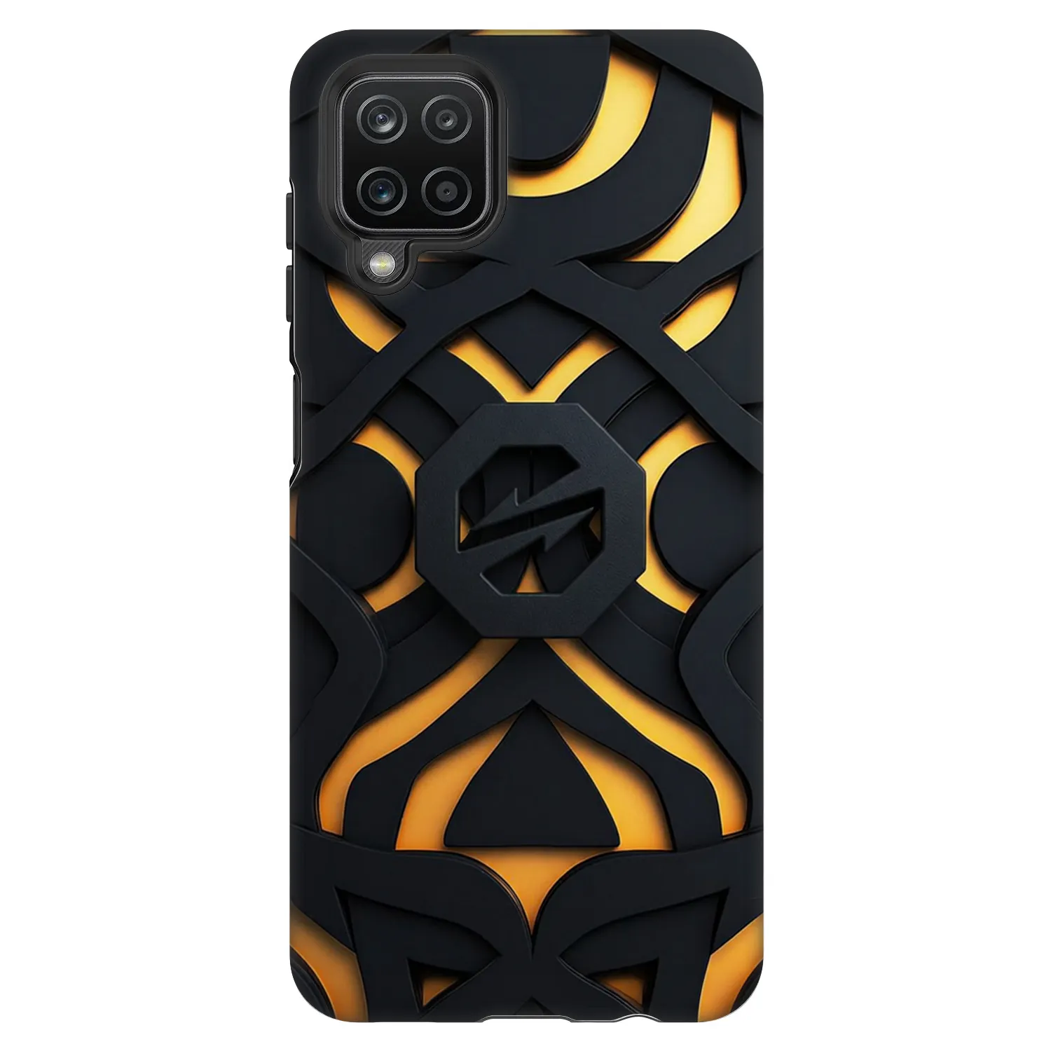 Picasee Fashion Case für Samsung Galaxy A12 A125F - OKTAGON - Impact Abstract