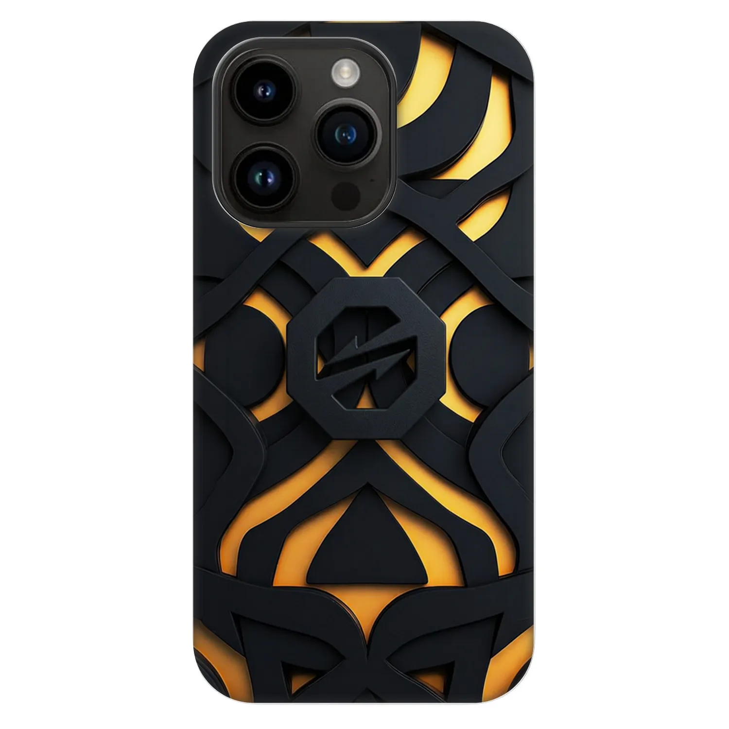 Picasee Fashion Case MagSafe für Apple iPhone 14 Pro - OKTAGON - Impact Abstract