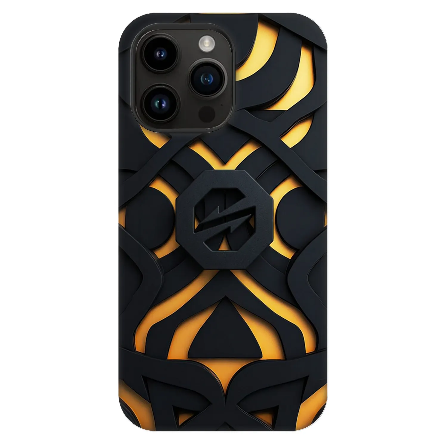 Picasee Fashion Case MagSafe für Apple iPhone 14 Pro Max - OKTAGON - Impact Abstract