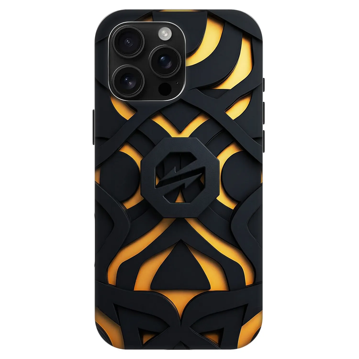 Picasee Fashion Case MagSafe für Apple iPhone 16 Pro Max - OKTAGON - Impact Abstract