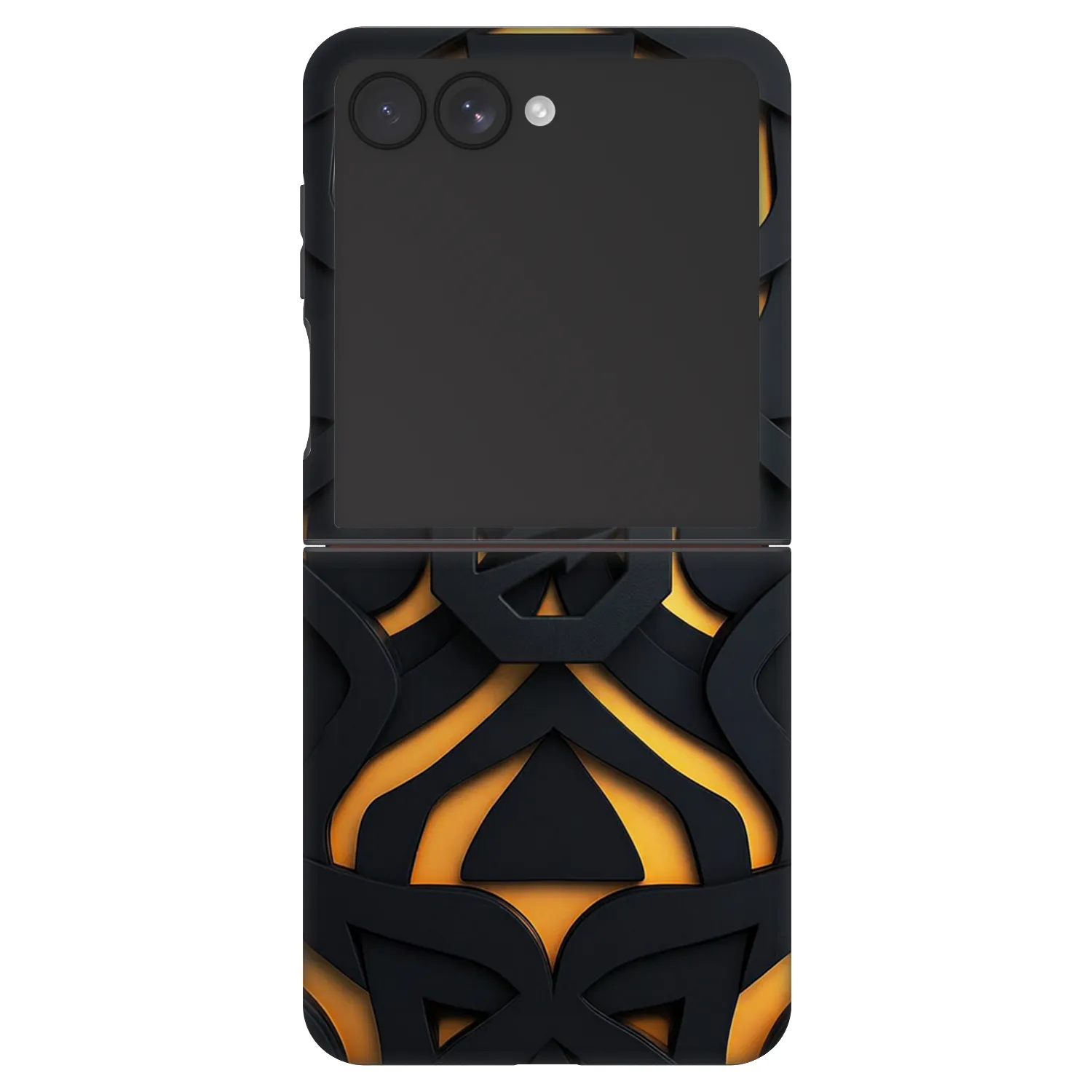 Picasee Fashion Case für Samsung Galaxy Z Flip7 5G - OKTAGON - Impact Abstract