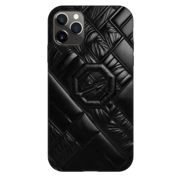 Hülle für Apple iPhone 11 Pro - OKTAGON - Puffer Blackout