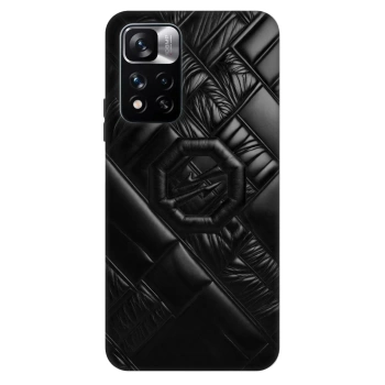 Hülle für Xiaomi Redmi Note 11 Pro - OKTAGON - Puffer Blackout