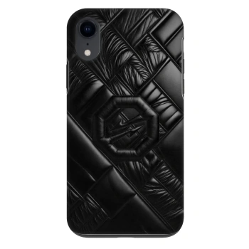Hülle für Apple iPhone XR - OKTAGON - Puffer Blackout
