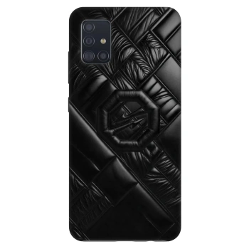 Hülle für Samsung Galaxy A51 A515F - OKTAGON - Puffer Blackout