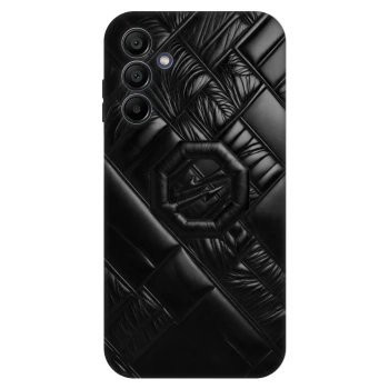 Hülle für Samsung Galaxy A15 A156B 5G - OKTAGON - Puffer Blackout