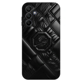 Hülle für Samsung Galaxy A15 A155F 4G - OKTAGON - Puffer Blackout