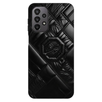 Hülle für Samsung Galaxy A23 A235F 4G - OKTAGON - Puffer Blackout
