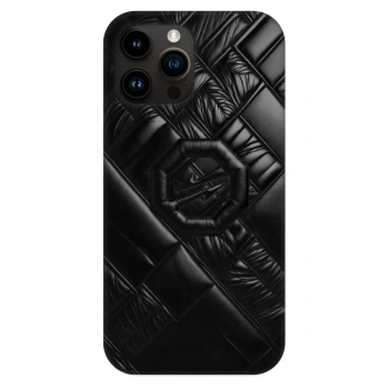 Hülle für Apple iPhone 13 Pro Max - OKTAGON - Puffer Blackout
