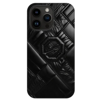 Hülle für Apple iPhone 14 Pro Max - OKTAGON - Puffer Blackout