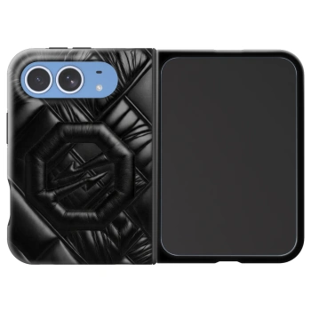Hülle für Apple iPhone Duo - OKTAGON - Puffer Blackout