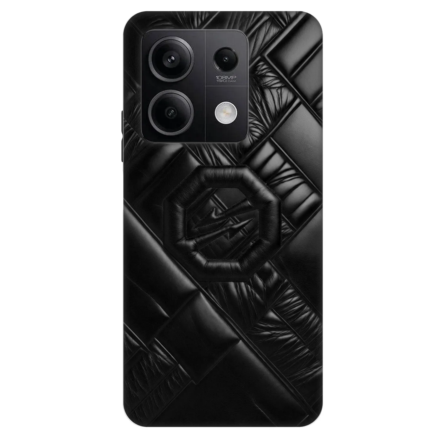 Picasee Fashion Case für Xiaomi Redmi Note 13 5G - OKTAGON - Puffer Blackout