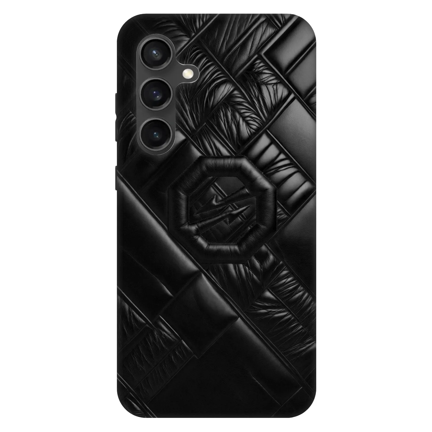 Picasee Fashion Case für Samsung Galaxy S24 FE S721B - OKTAGON - Puffer Blackout