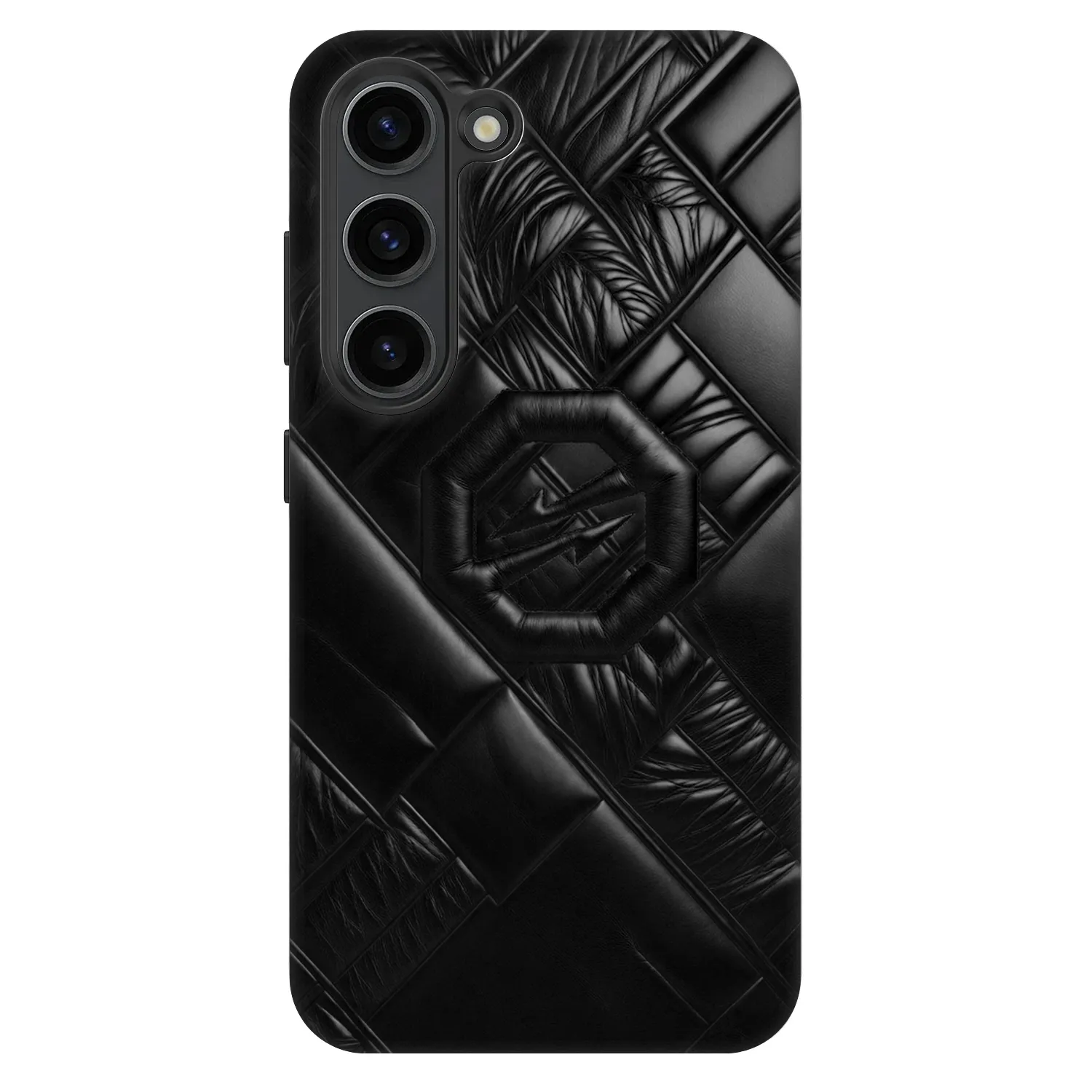 Picasee Fashion Case für Samsung Galaxy S23+ 5G - OKTAGON - Puffer Blackout