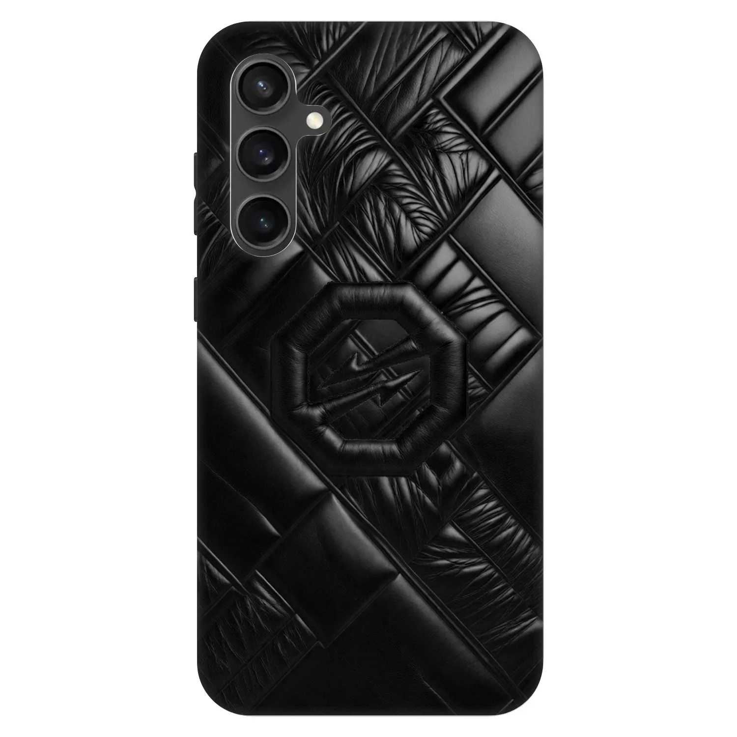 Picasee Fashion Case für Samsung Galaxy S23 FE S711B - OKTAGON - Puffer Blackout