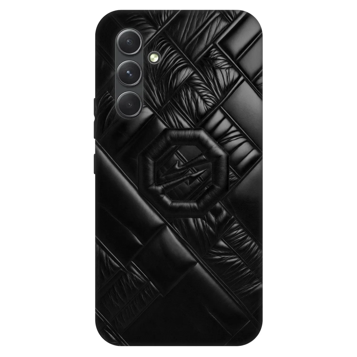 Picasee Fashion Case für Samsung Galaxy A54 5G A546B - OKTAGON - Puffer Blackout