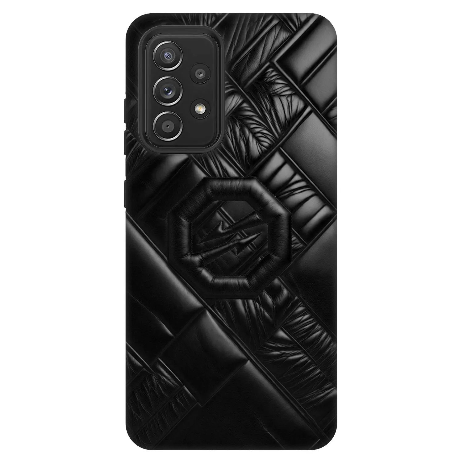 Picasee Fashion Case für Samsung Galaxy A52s 5G A528B - OKTAGON - Puffer Blackout