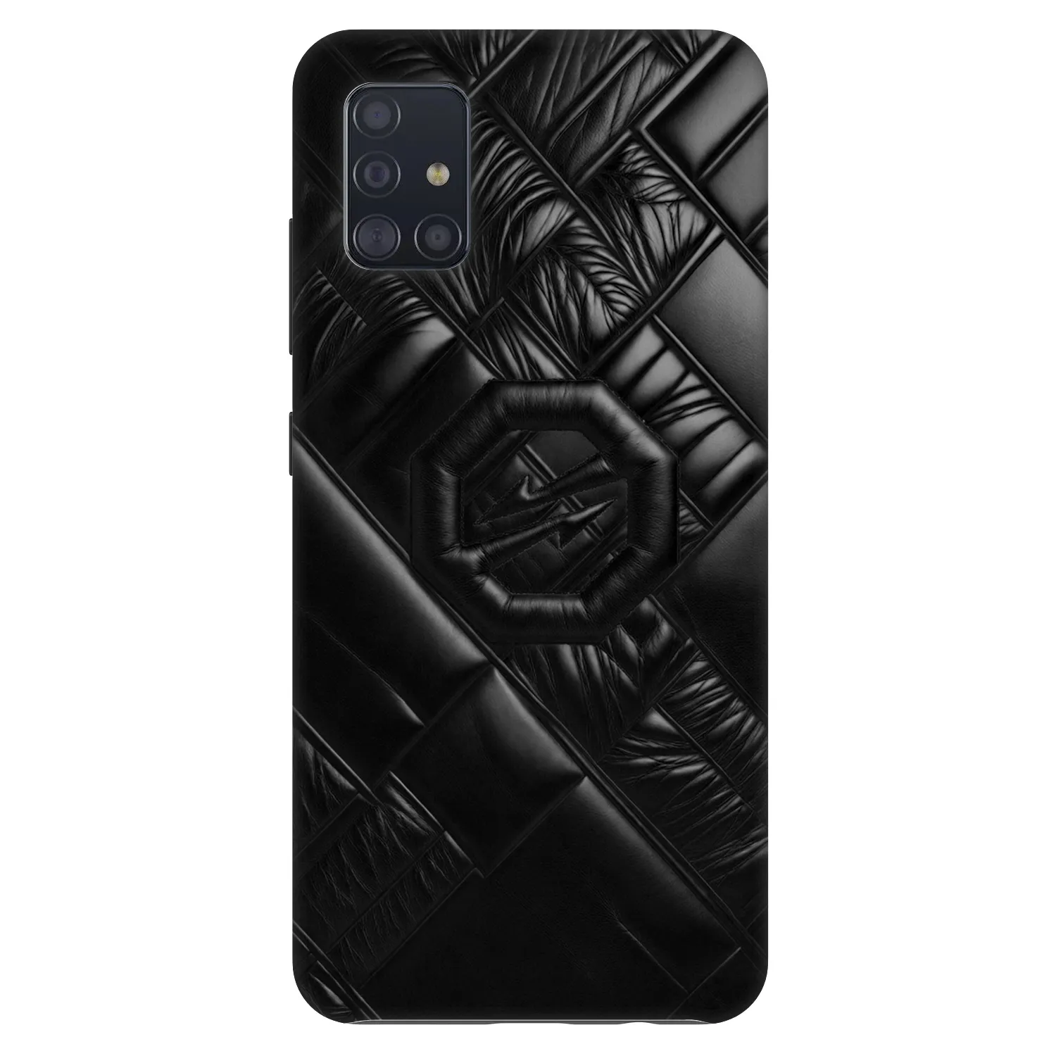 Picasee Fashion Case für Samsung Galaxy A51 A515F - OKTAGON - Puffer Blackout