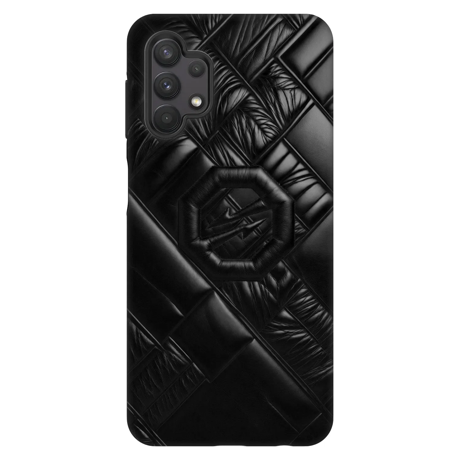 Picasee Fashion Case für Samsung Galaxy A32 5G A326B - OKTAGON - Puffer Blackout