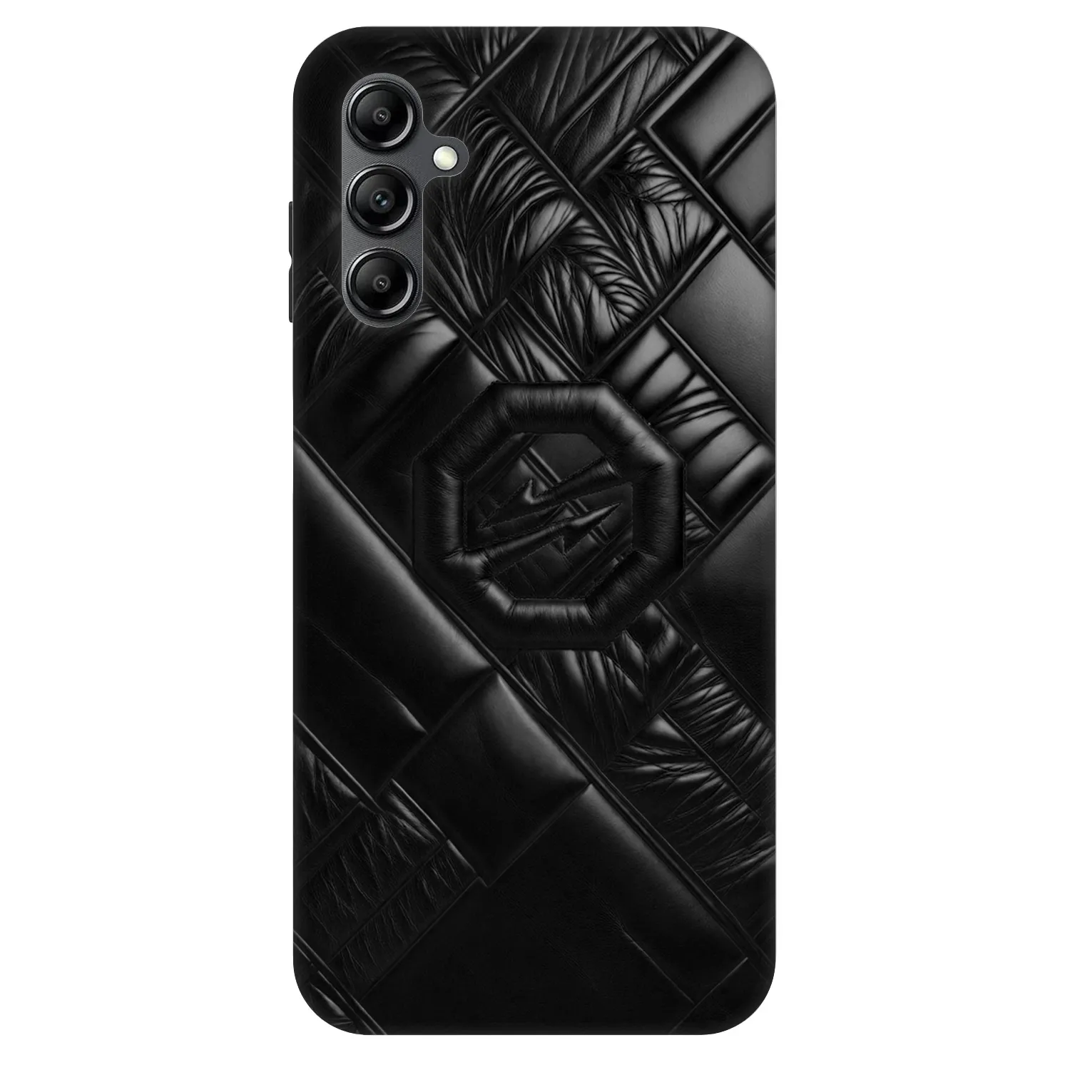 Picasee Fashion Case für Samsung Galaxy A14 4G A145R - OKTAGON - Puffer Blackout