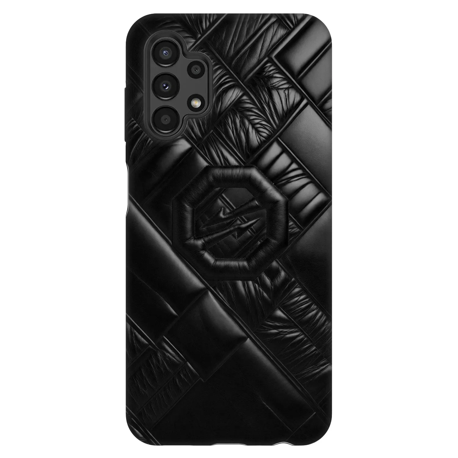 Picasee Fashion Case für Samsung Galaxy A13 4G A135 - OKTAGON - Puffer Blackout