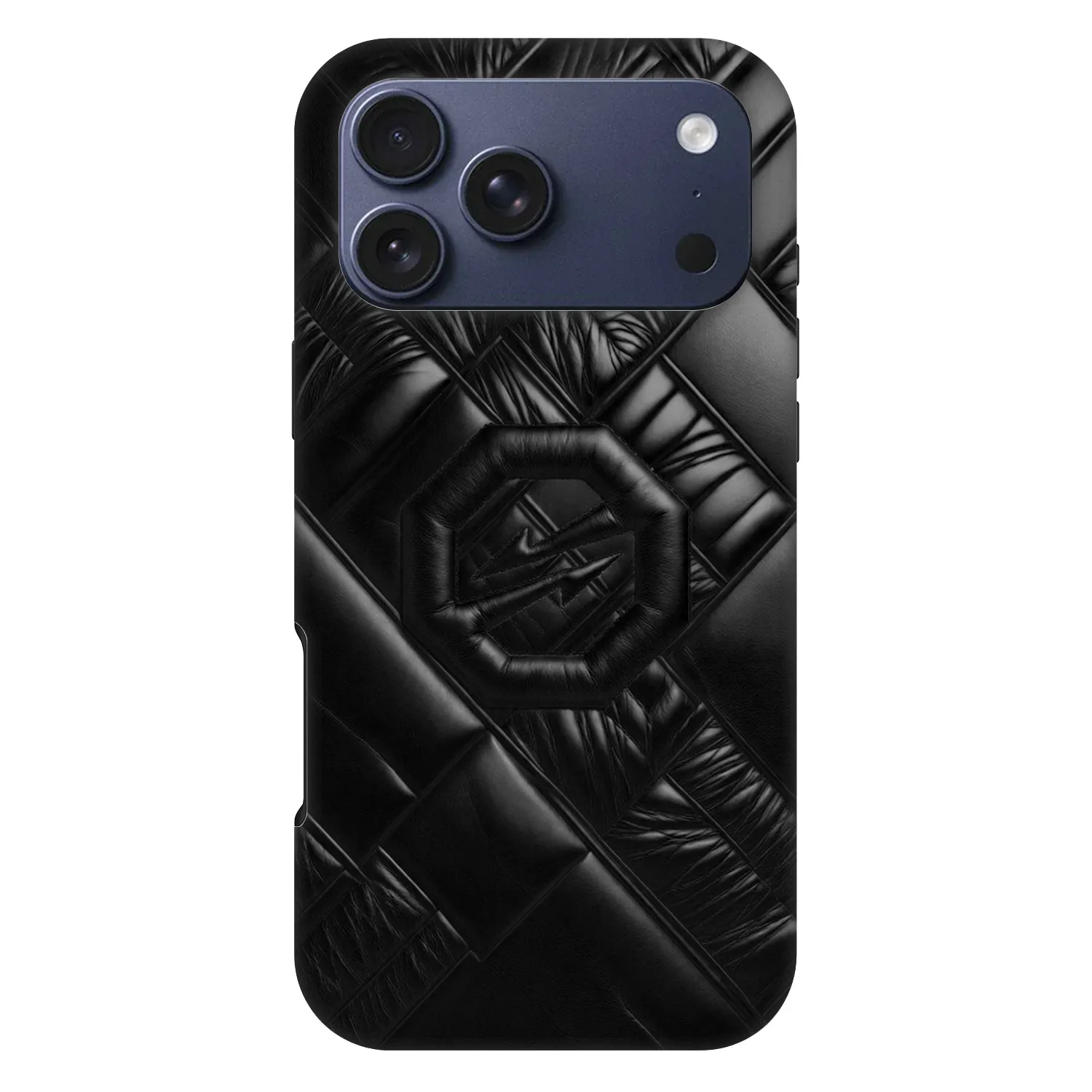 Picasee Fashion Case MagSafe für Apple iPhone 17 Pro Max - OKTAGON - Puffer Blackout