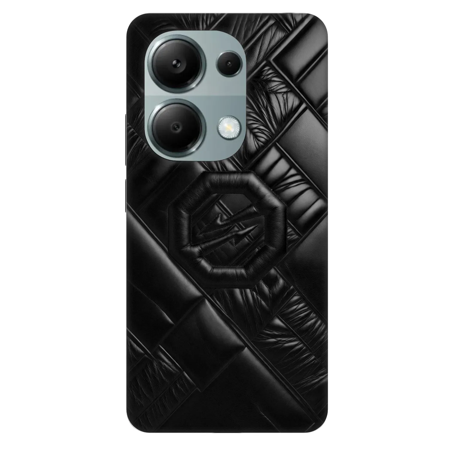 Picasee Fashion Case für Xiaomi Redmi Note 13 Pro 4G - OKTAGON - Puffer Blackout